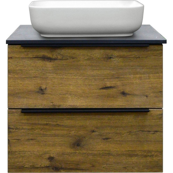 Тумба подвесная со столешницей Azario Gris 75/2 см CS00080424, дуб веллингтон - фото, картинка 5 Тумба подвесная со столешницей Azario Gris 75/2 см CS00080424, дуб веллингтон - фото 5