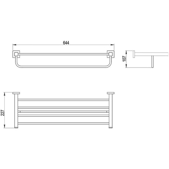Полка для полотенец Timo Selene 10058/00 - фото 3