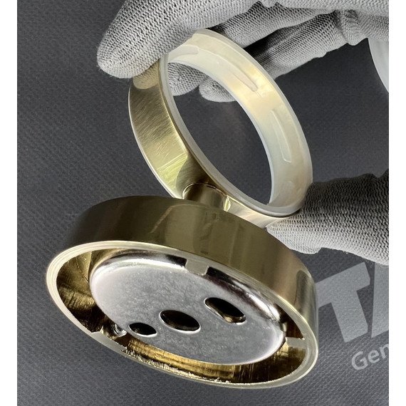 Мыльница Timo Saona 13021/17, цвет золото матовое - фото 4