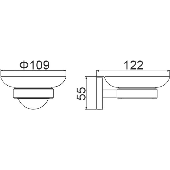 Мыльница Timo Saona 13021/17, цвет золото матовое - фото 6