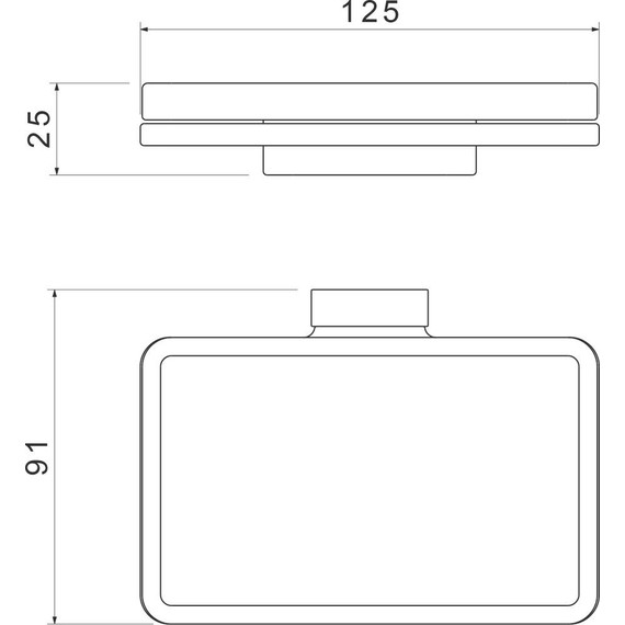 Мыльница Timo Torne 43022/17, цвет золото матовое - фото 2