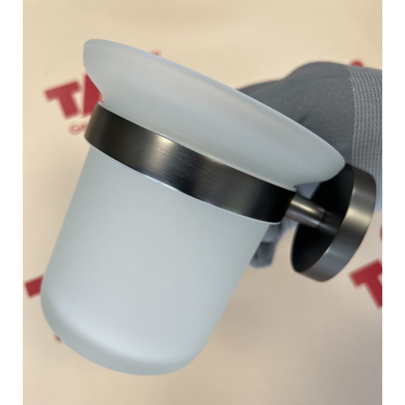 Ёршик для унитаза Timo Saona 13061/18, цвет чёрное золото - фото 5