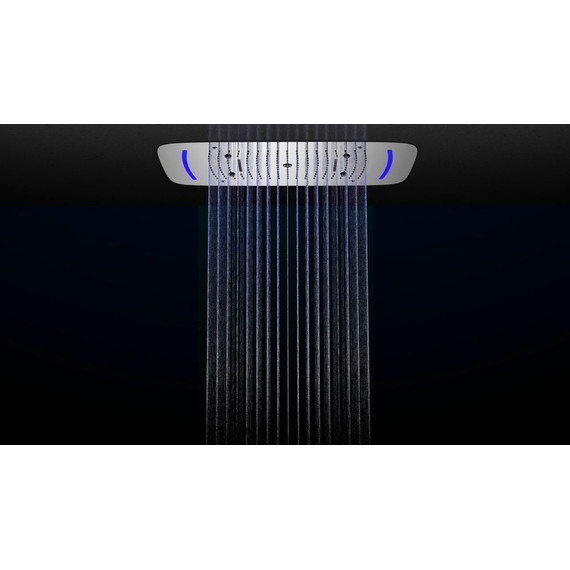 Душевая система для душа с термостатом Timo Saona SX-2319/18SM, чёрное золото - фото 3