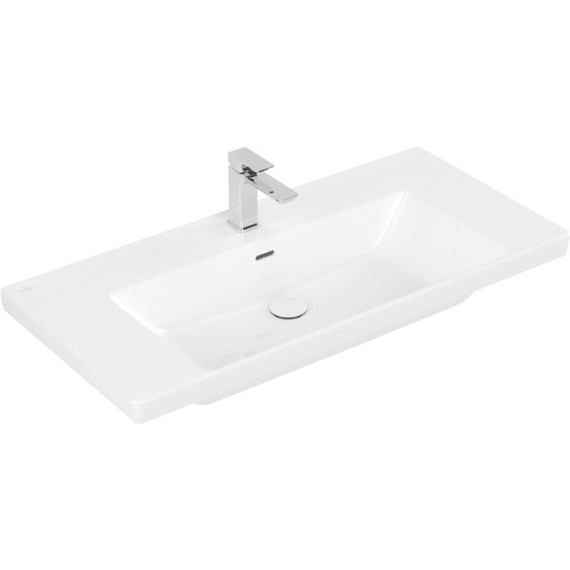 Раковина врезная на столешницу Villeroy&Boch Subway 3.0 100 см 4A70A501 - фото 