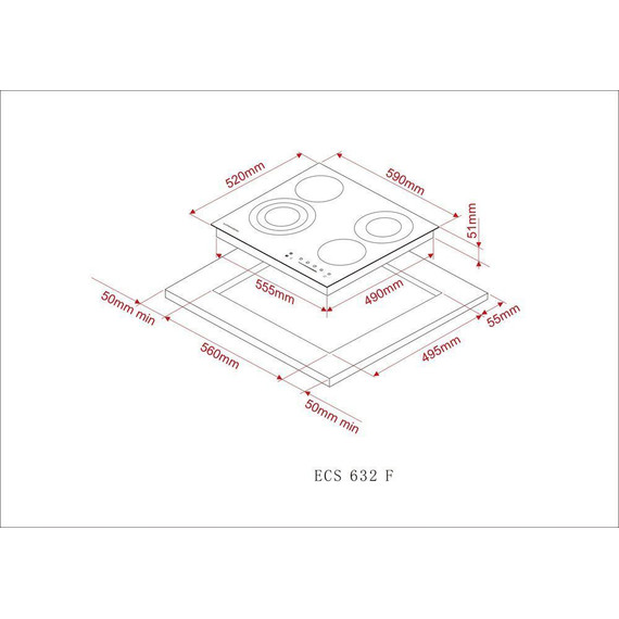 Электрическая варочная поверхность Kuppersberg ECS 632 F - фото 7