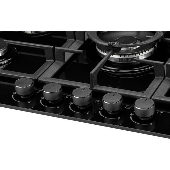 Газовая варочная поверхность Kuppersberg FG 95 B (чёрное стекло) - фото 3