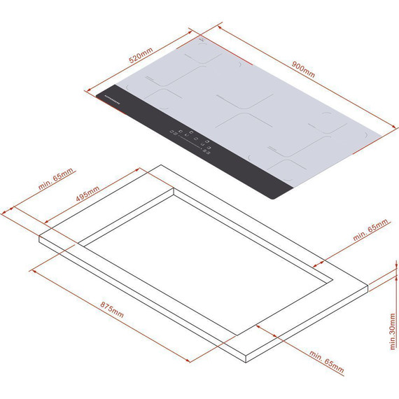 Индукционная варочная поверхность Kuppersberg ICD 901 - фото 2