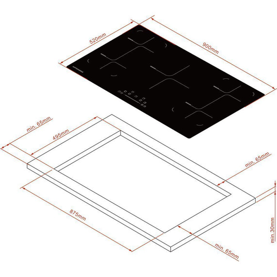 Индукционная варочная поверхность Kuppersberg ICS 905 - фото 4