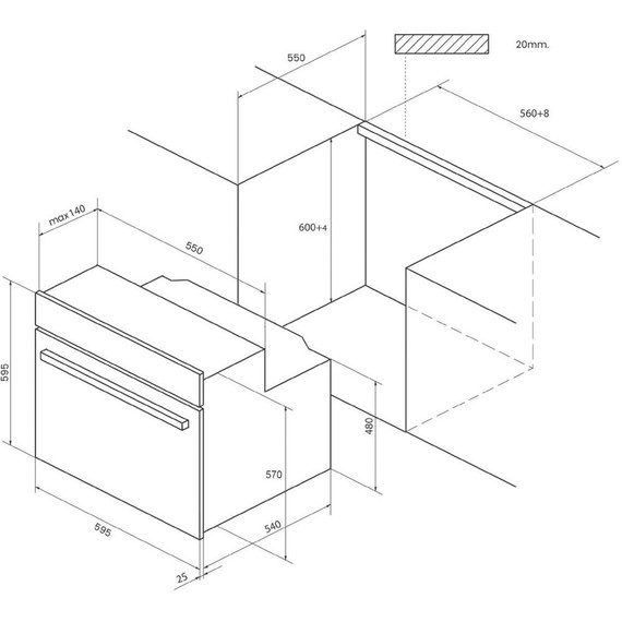 Электрический духовой шкаф Kuppersberg SR 609 C Bronze - фото 5