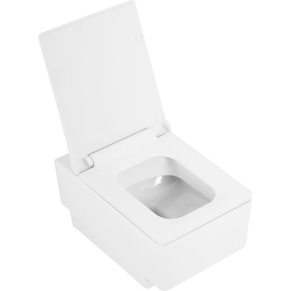 Инсталляция BelBagno BB002-80 с подвесным безободковым унитазом Cezares Cadro CZR-4823-CHR/CZR4823SC/BB002-80/BB010-MR-CHROME (кнопка смыва Marmi, хром глянец) - фото 3