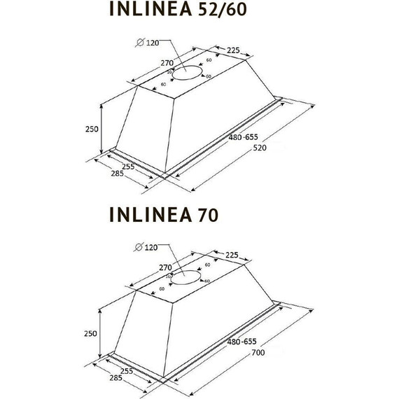 Вытяжка Kuppersberg Inlinea 70 X - фото 4