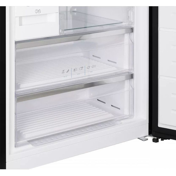 Двухкамерный холодильник Kuppersberg NRV 192 BG (чёрное стекло) - фото 10