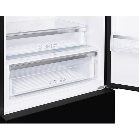 Двухкамерный холодильник Kuppersberg NRV 192 BG (чёрное стекло) - фото 8