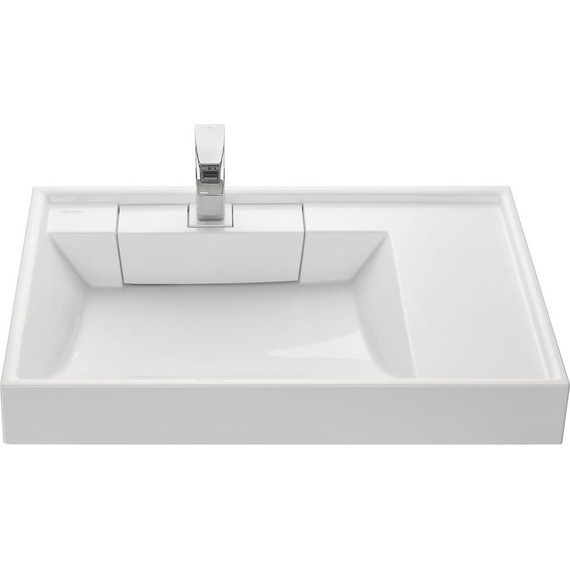 Тумба напольная с раковиной-столешницей Акватон Лондри 80 см 1A2671K1LHDR0, дуб рустикальный - фото 11