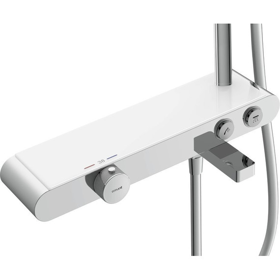 Душевая стойка с термостатом Cersanit Vivo 64529 - фото, картинка 6 Душевая стойка с термостатом Cersanit Vivo 64529 - фото 6