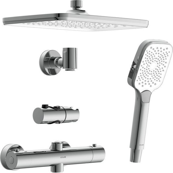 Душевая стойка с термостатом Cersanit Vivo 64090 - фото 8