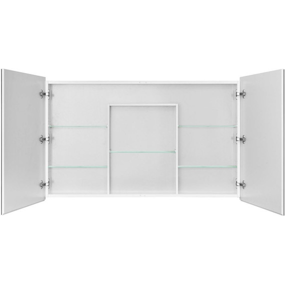 Зеркало-шкаф Акватон Лондри 120 см 1A267402LH010 - фото, картинка 4 Зеркало-шкаф Акватон Лондри 120 см 1A267402LH010 - фото 4