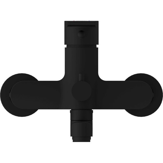 Смеситель для ванны Cersanit Brasko Black 64092, черный, Цвет производителя: чёрный - фото 5