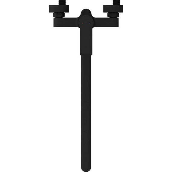 Смеситель для ванны Cersanit Brasko Black 64092, черный, Цвет производителя: чёрный - фото 8