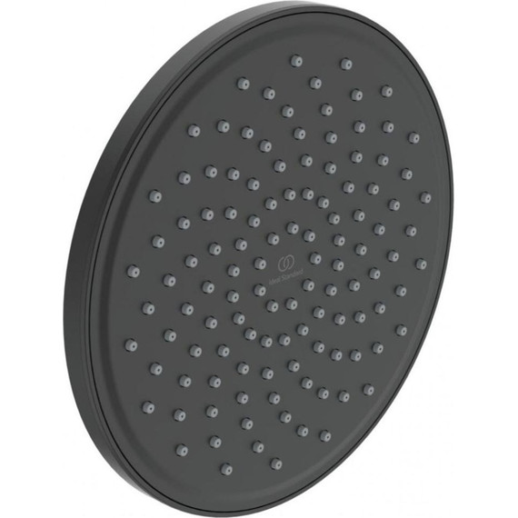 Комплект верхнего и ручного душа Ideal Standard Ideal Rain Silk Black, черный матовый (BD389XG) - фото, картинка 11 Комплект верхнего и ручного душа Ideal Standard Ideal Rain Silk Black, черный матовый (BD389XG) - фото 11