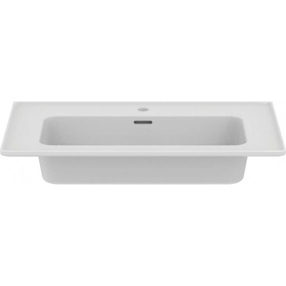 Тумба подвесная с раковиной Ideal Standard Adapto 64 см T4296PB+T300301, золотой дуб - фото 4