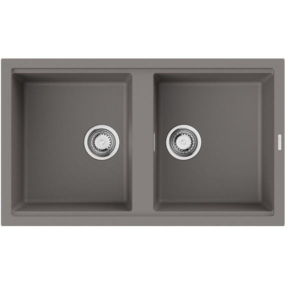 Кухонная мойка Omoikiri Kitagawa 86-2 GR 4993491, leningrad grey, Цвет производителя: Leningrad grey - фото 