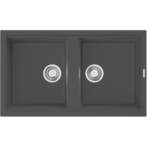 Кухонная мойка Omoikiri Kitagawa 86-2 GB 4993492, графит, Цвет производителя: графит - фото 