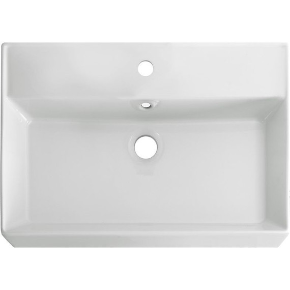 Тумба подвесная с раковиной Cezares MOLVENO 46-60-2C-SO-LB 60 см, Legno Bianco - фото 3