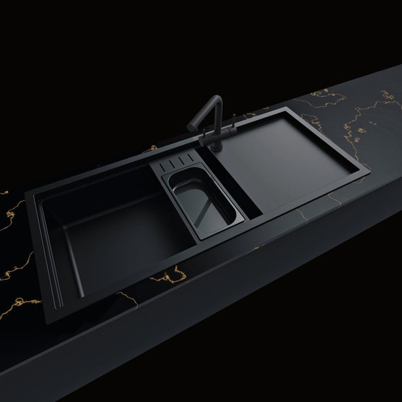 Кухонная мойка Omoikiri Sintesi 116 GB 4997120, графит, Цвет производителя: графит - фото 3