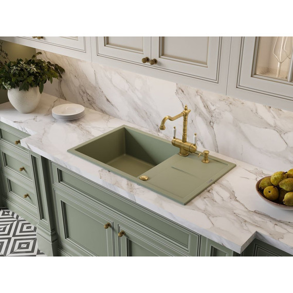 Кухонная мойка Omoikiri Sumi 86A WG 4997107, wind green, Цвет производителя: wind green - фото 3