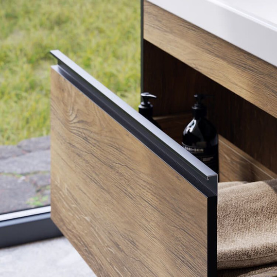 Тумба подвесная с раковиной Aqwella Urban 60 см URB0106DB, дуб балтийский, Цвет фасада: тёмное дерево - фото, картинка 7 Тумба подвесная с раковиной Aqwella Urban 60 см URB0106DB, дуб балтийский, Цвет фасада: тёмное дерево - фото 7