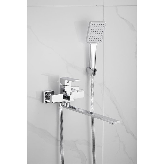 Смеситель для ванны Belz B22613, Цвет производителя: хром - фото 2