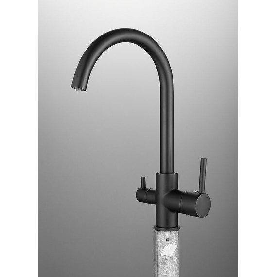 Смеситель для кухни Belz B76801-7, чёрный, Цвет производителя: чёрный - фото 2