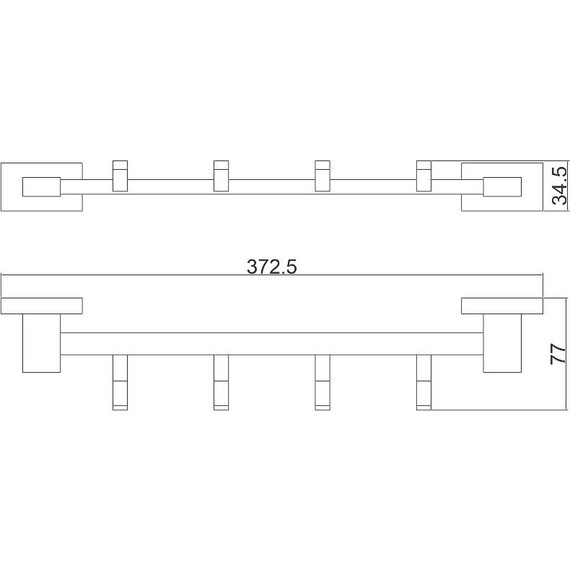Набор крючков Belz B90215-4 - фото 2