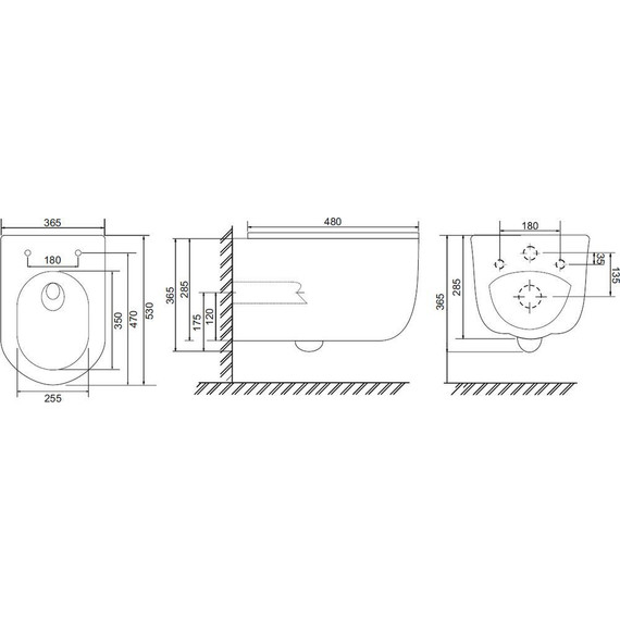 Унитаз подвесной безободковый Sole Typhoon (смыв торнадо) с тонкой крышкой микролифт - фото 10
