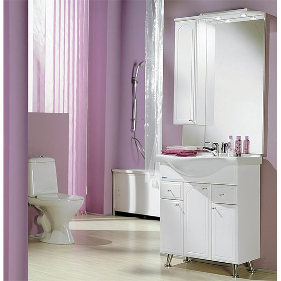 Зеркало шкаф Акватон Майами 75 см L/R 1A047502MM01L - фото 3