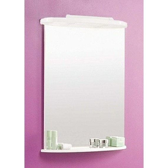 Зеркало с полкой Акватон Минима 65 см 1A000502MN010 - фото 6