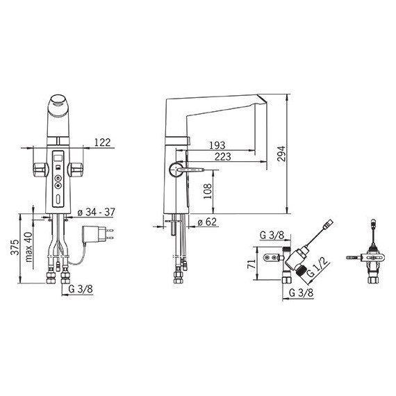 Смеситель для кухни Oras Optima 2727F - фото 2