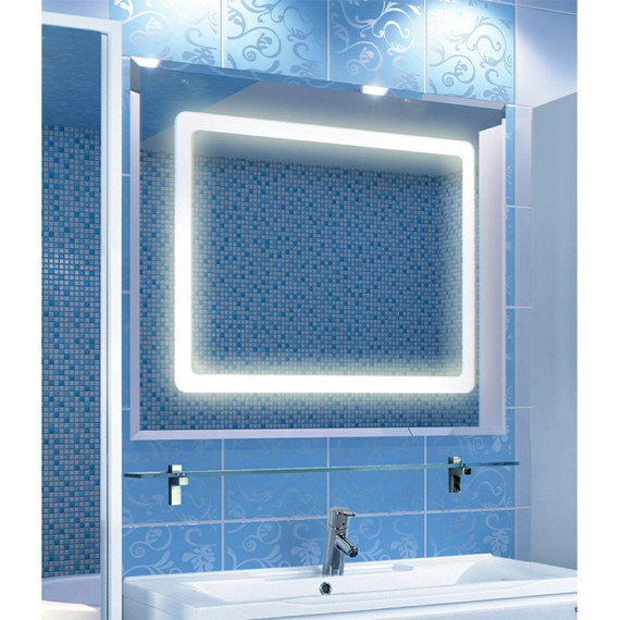 Зеркало Акватон Римини 100 см 1A136902RN010 - фото, картинка 4 Зеркало Акватон Римини 100 см 1A136902RN010 - фото 4