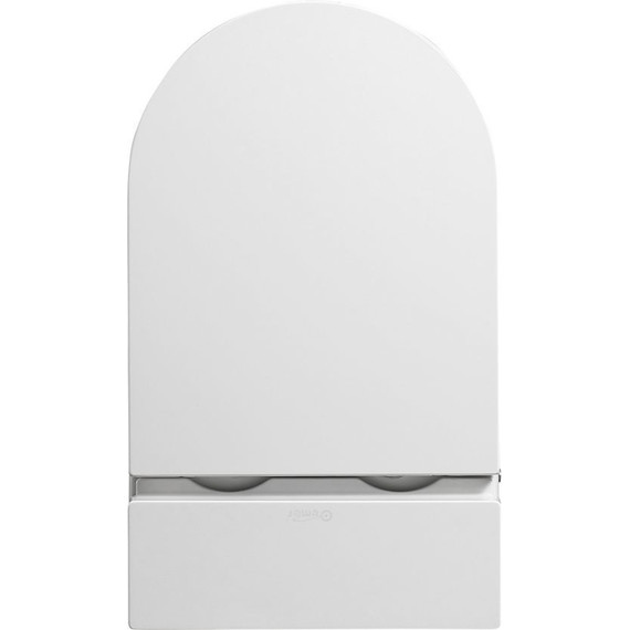 Унитаз приставной безободковый импульсный Abber Bequem AC1114P с крышкой микролифт - фото 10