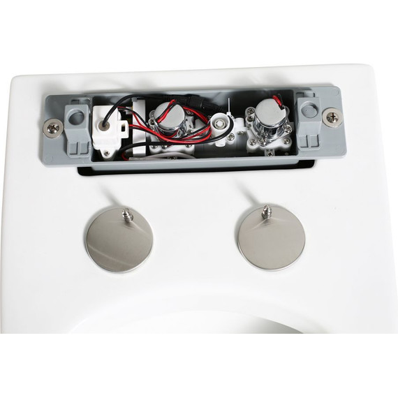 Унитаз приставной безободковый импульсный Abber Rechteck AC1212P с крышкой микролифт (выпуск вертикальный) - фото 12