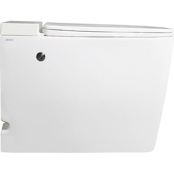 Унитаз приставной безободковый импульсный Abber Rechteck AC1212P с крышкой микролифт (выпуск вертикальный) - фото 3