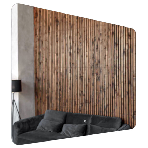 Зеркало Azario Alone Raggio 100 см CS00078966 - фото 