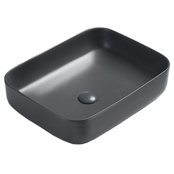 Раковина-чаша Azario 50 см AZ-78109MDH, тёмно-серый матовый - фото 