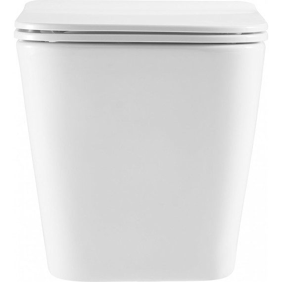 Унитаз подвесной безободковый Azario Teramo AZ-0052-UQ с крышкой микролифт (Система смыва торнадо) - фото, картинка 3 Унитаз подвесной безободковый Azario Teramo AZ-0052-UQ с крышкой микролифт (Система смыва торнадо) - фото 3