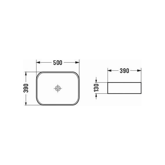 Раковина-чаша Azario 50 см AZ-78109MH, светло-серый матовый - фото, картинка 3 Раковина-чаша Azario 50 см AZ-78109MH, светло-серый матовый - фото 3