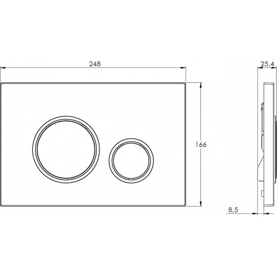 Инсталляция с подвесным безободковым унитазом Azario Nova AZ-8010-1000+AZ-8200-0045+AZ-2216 SP - фото 10