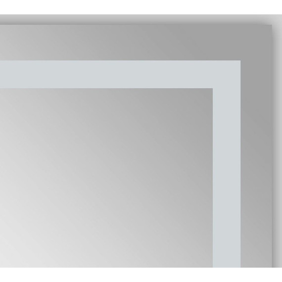 Зеркало Azario 60 см AZ-Z-046WHCS - фото 4