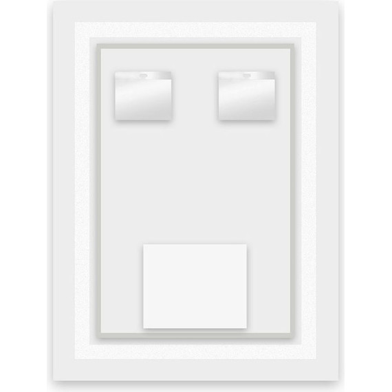 Зеркало Azario 60 см AZ-Z-046WHCS - фото 7