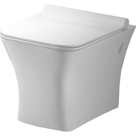 Унитаз подвесной безободковый Azario Trend AZ-2024 с крышкой микролифт - фото 3